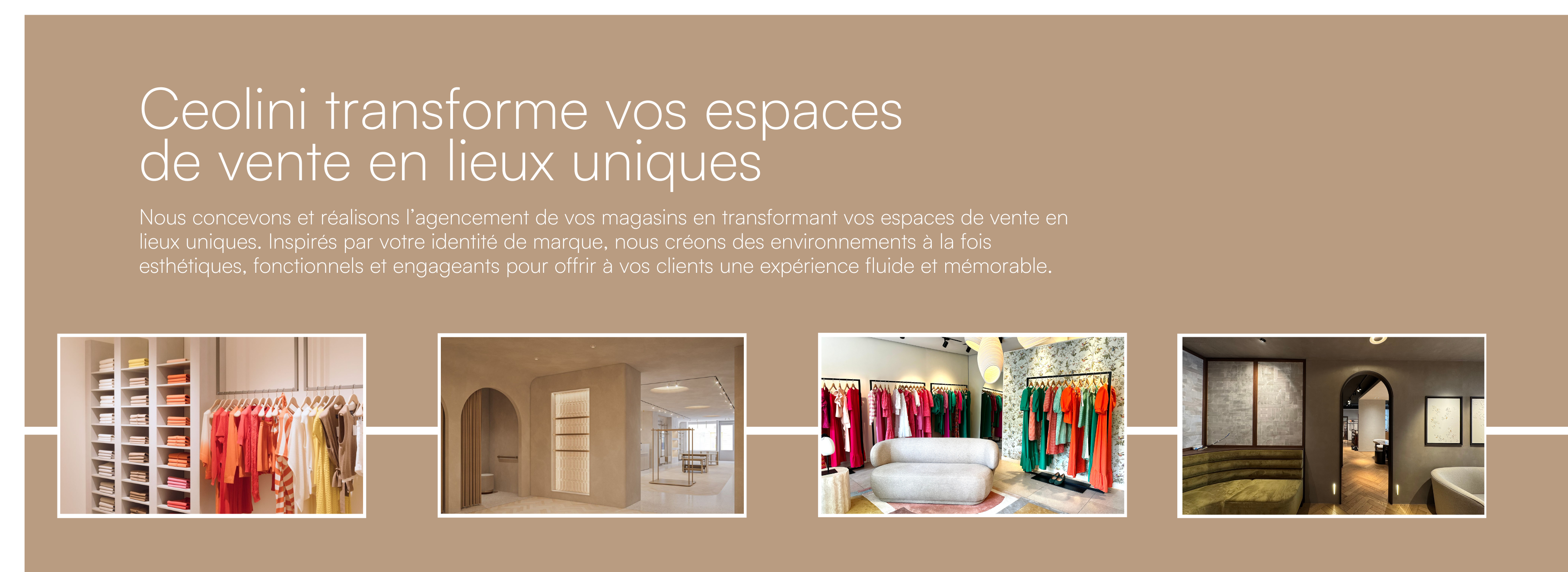 Ceolini - agencement de magasin, boutique